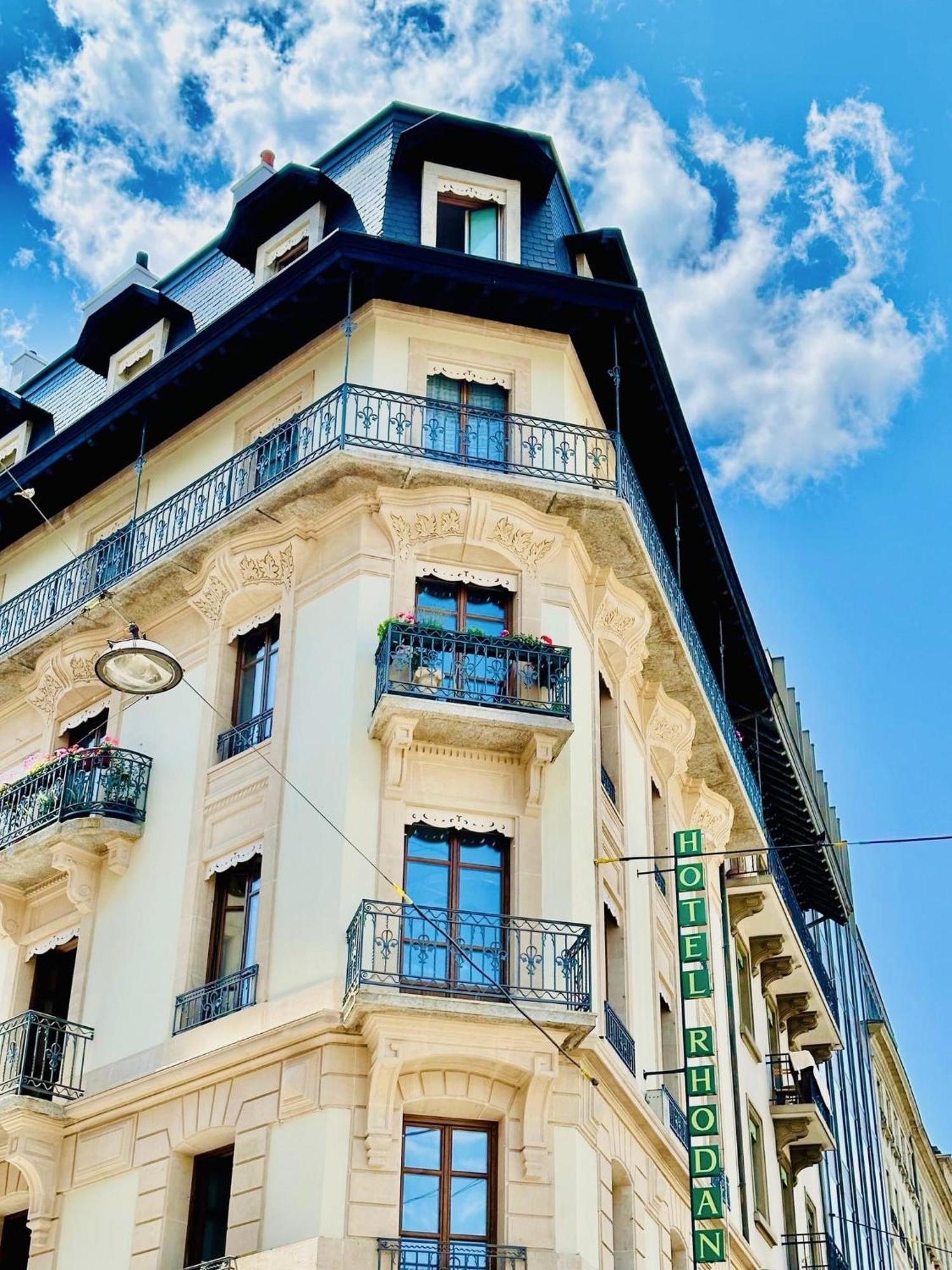 Rhodania Boutique Hotel Genf Exterior foto